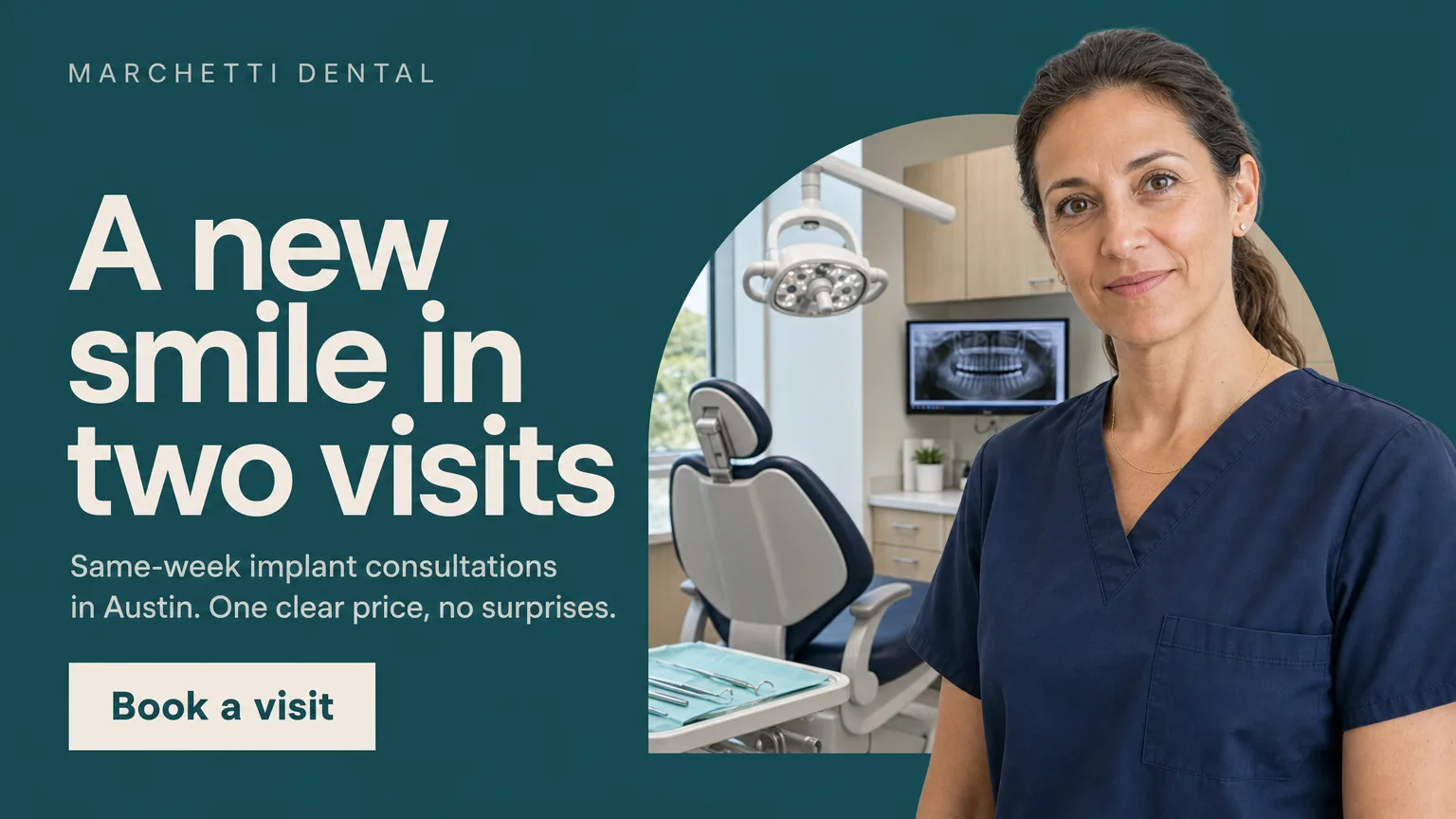Marchetti Dental — A new smile in two visits