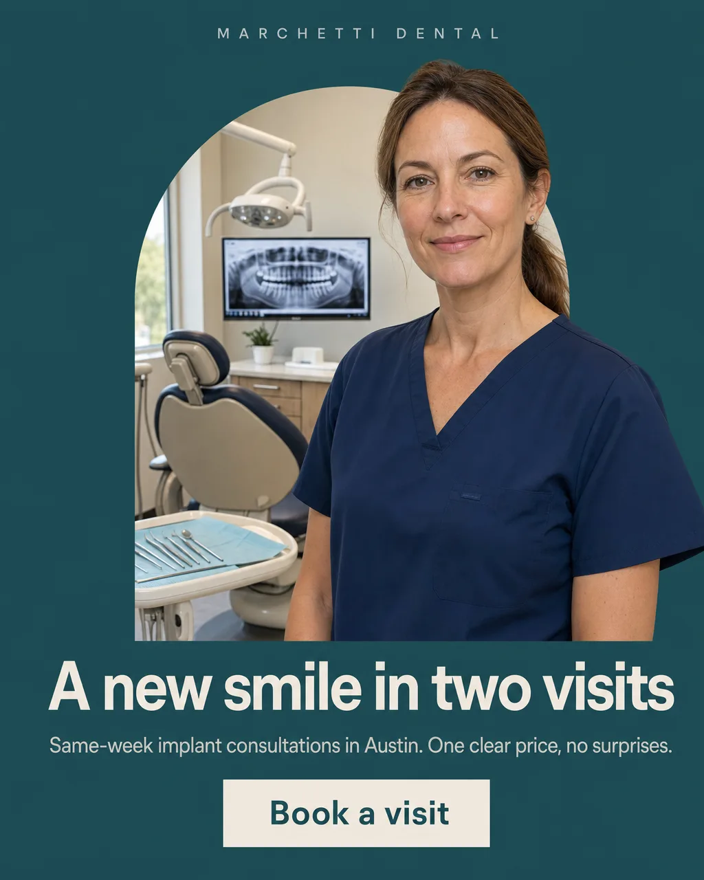 Marchetti Dental — A new smile in two visits