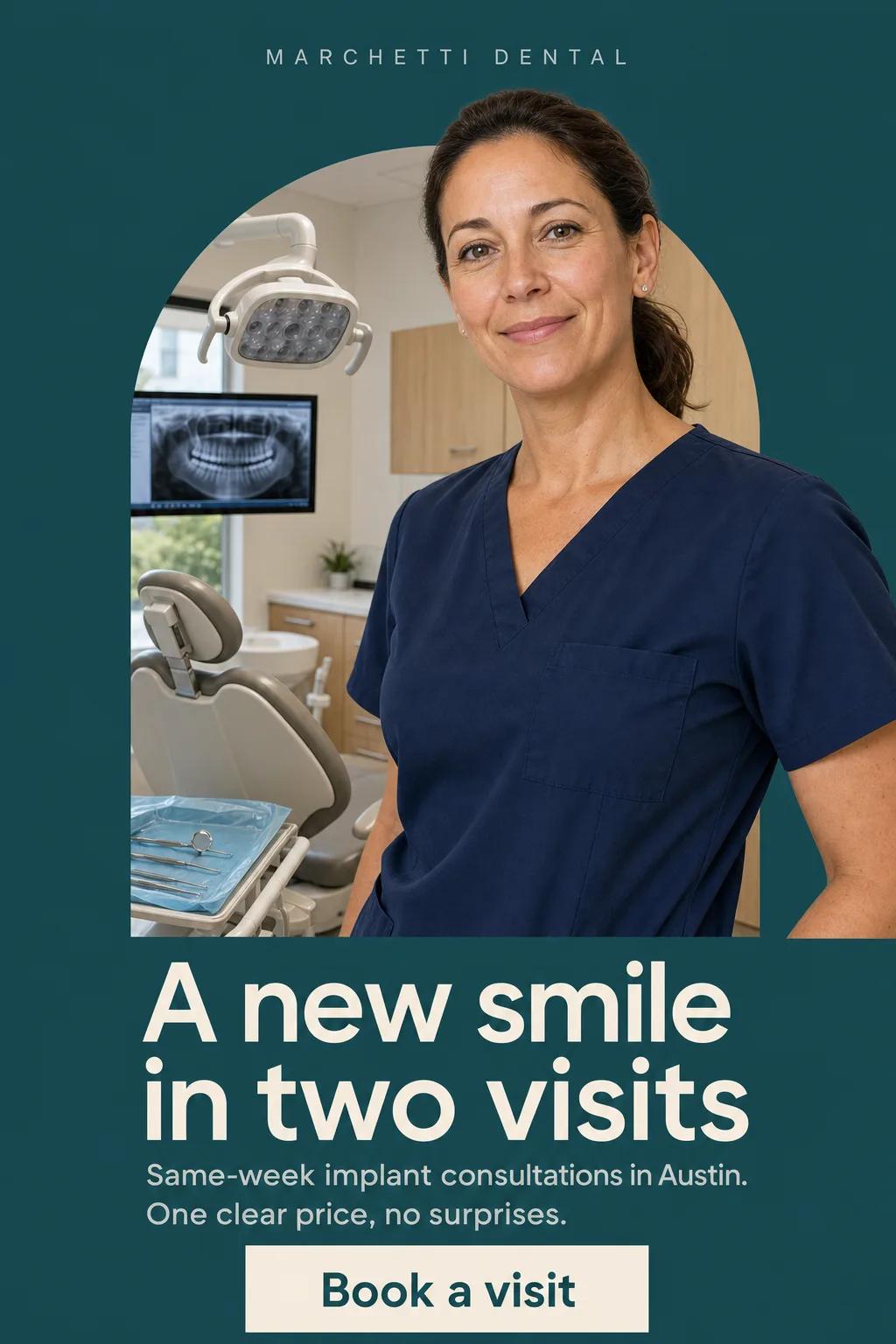 Marchetti Dental — A new smile in two visits